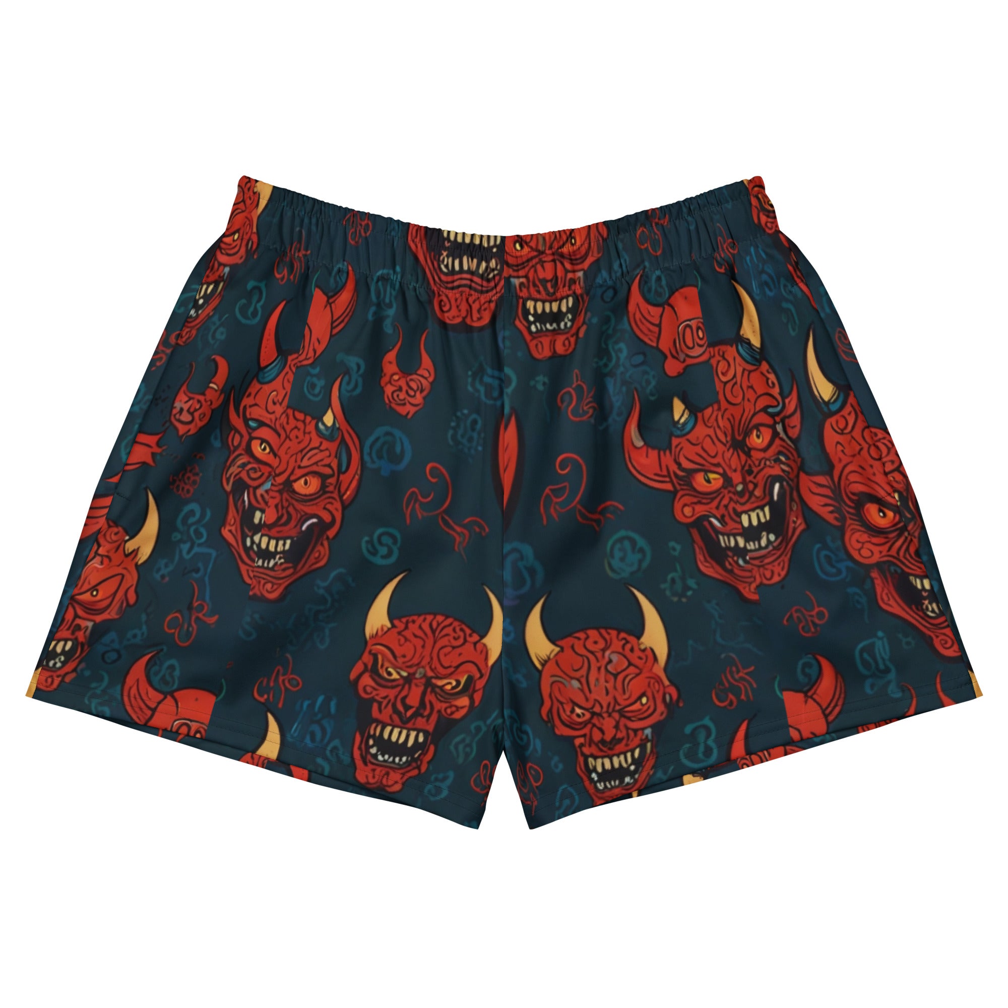 Short esportivo de tecido reciclado