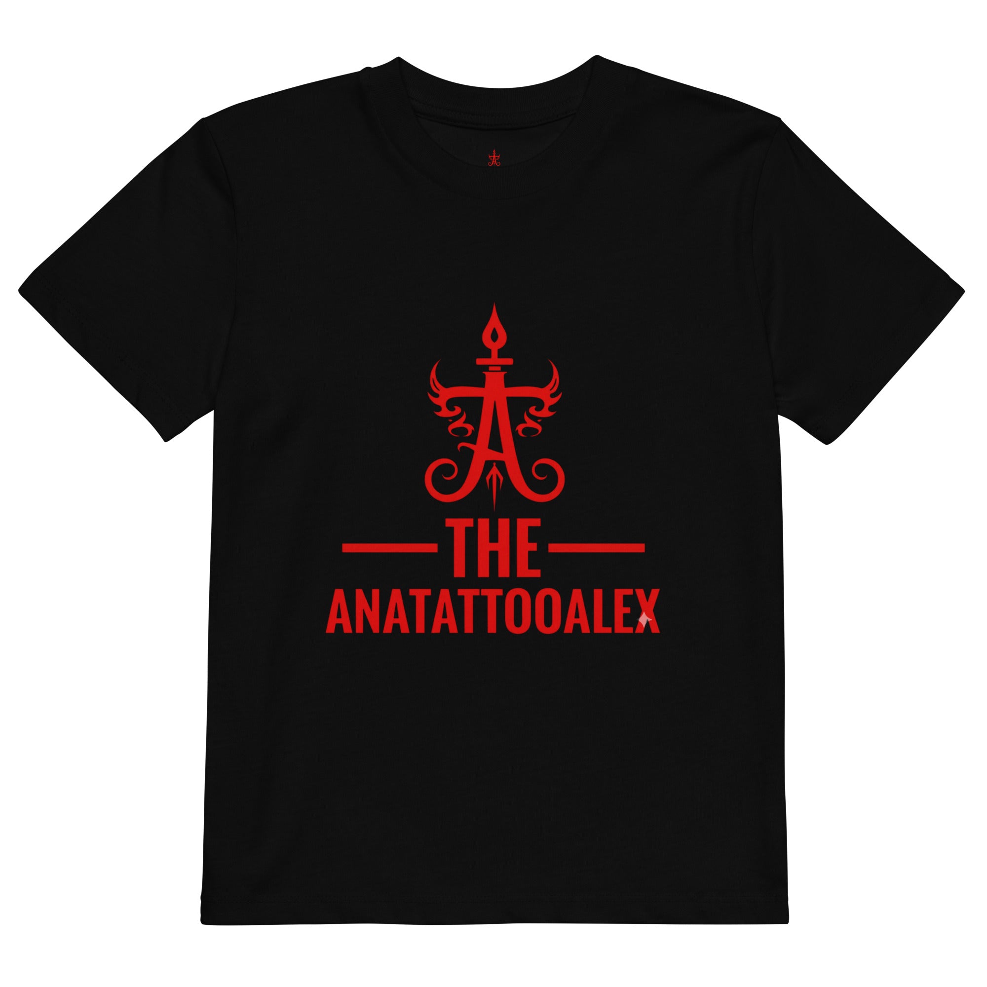 Camiseta infantil de algodão orgânico