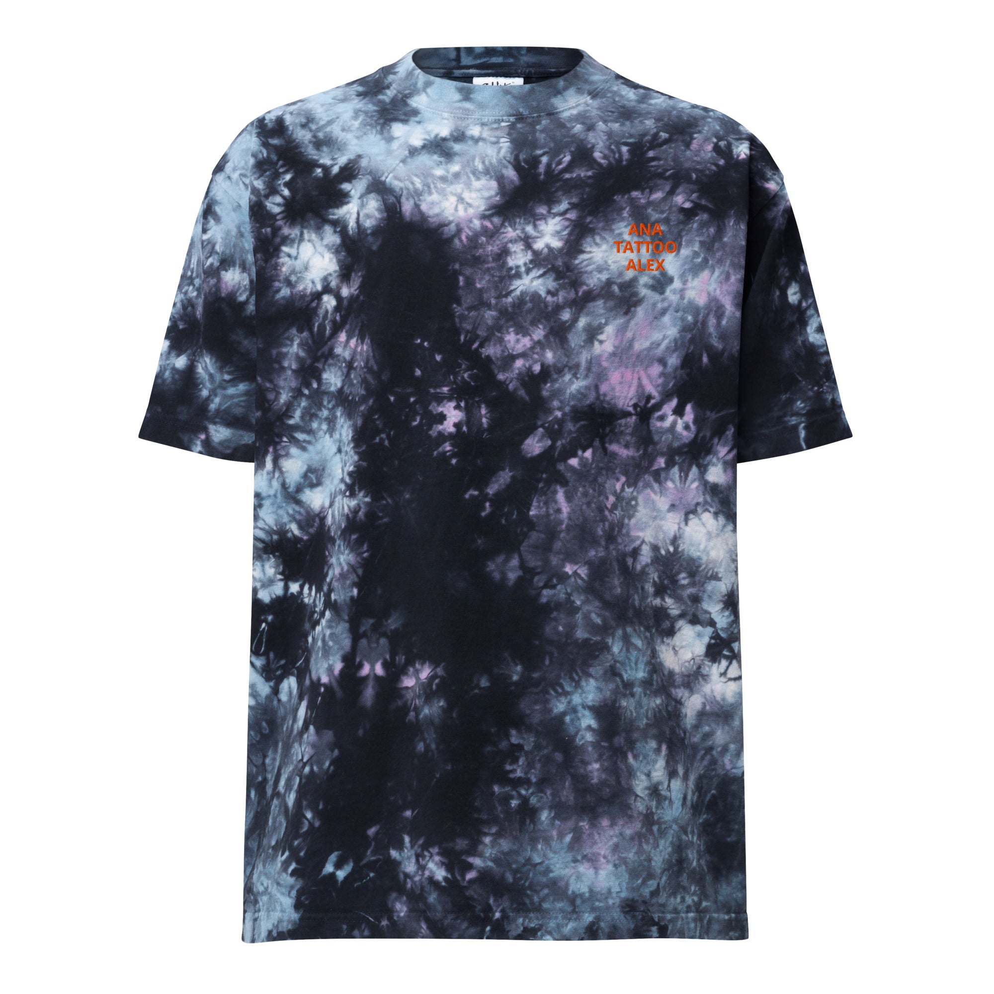 Shaka Wear&Anatattooalex Camiseta tie-dye oversize