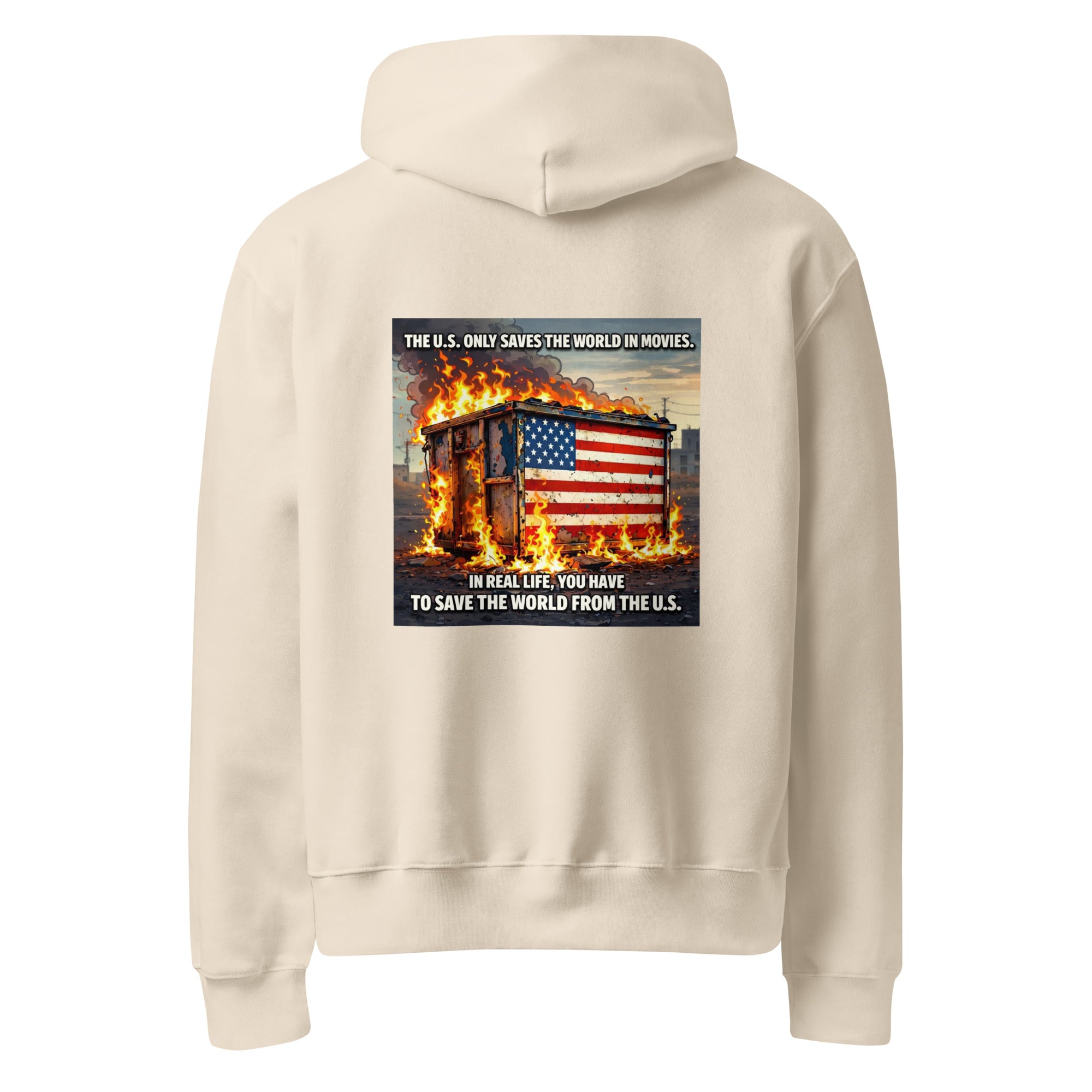 Oversized heavyweight hoodie