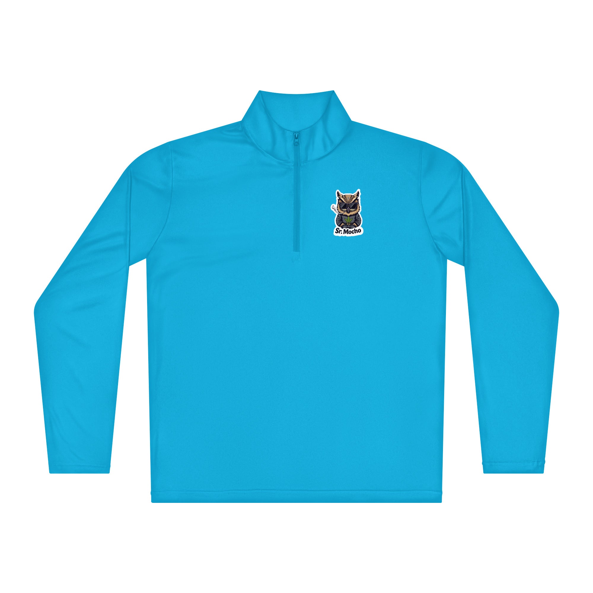 Lightweight quarter-zip pullover